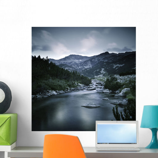 Small River Mountains Pirin Wall Decal