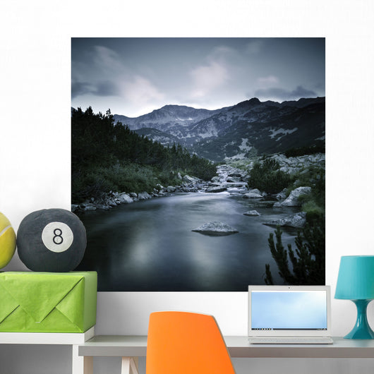Small River Mountains Pirin Wall Decal