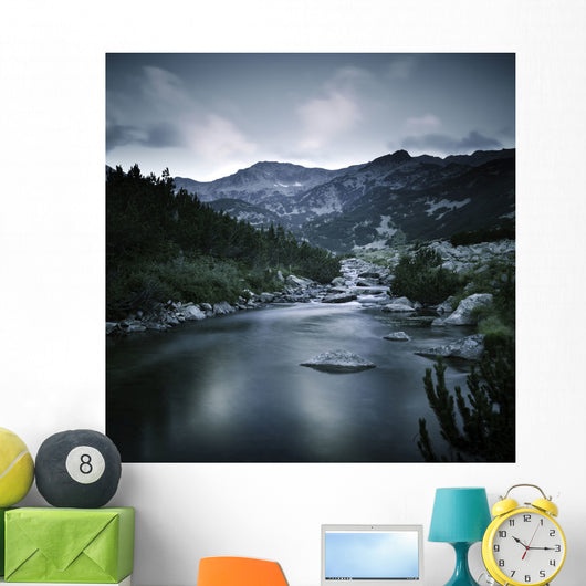 Small River Mountains Pirin Wall Decal