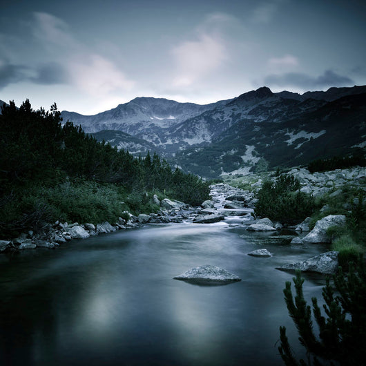 Small River Mountains Pirin Wall Decal