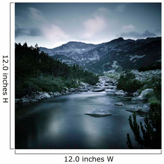 Small River Mountains Pirin Wall Decal