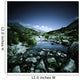 Small River Flowing through Wall Decal Design 4