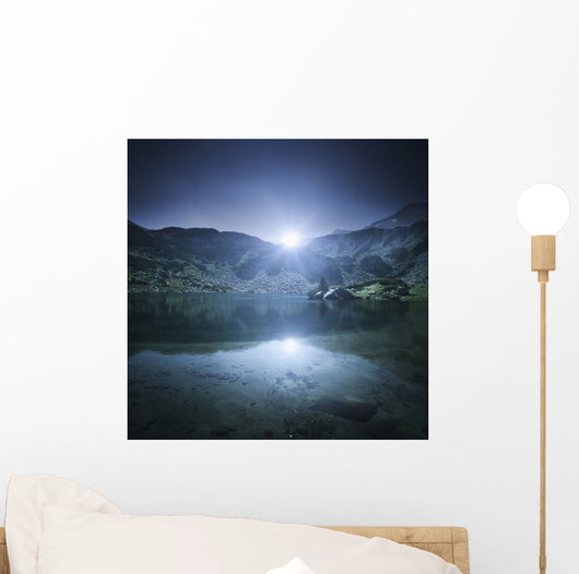 Ribno Banderishko Lake with Wall Decal