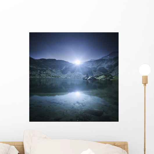 Ribno Banderishko Lake with Wall Decal