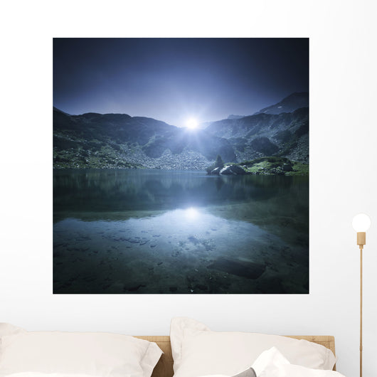 Ribno Banderishko Lake with Wall Decal