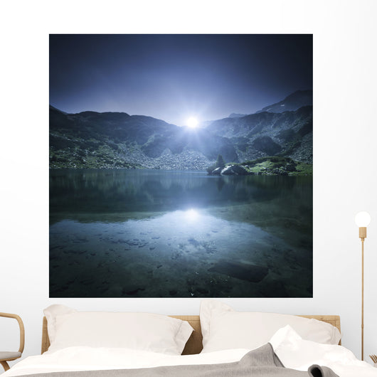 Ribno Banderishko Lake with Wall Decal