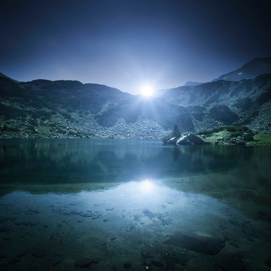Ribno Banderishko Lake with Wall Decal