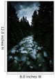 Small River Flowing over Wall Decal Design 4
