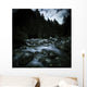Small River Flowing over Wall Decal Design 3