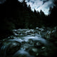 Small River Flowing over Wall Decal Design 3