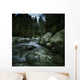 Small River Flowing over Wall Decal Design 2