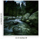 Small River Flowing over Wall Decal Design 2