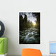 Small River Flowing over Wall Decal Design 1