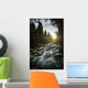 Small River Flowing over Wall Decal Design 1