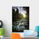 Small River Flowing over Wall Decal Design 1
