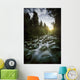 Small River Flowing over Wall Decal Design 1