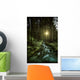 Small Stream Forest Sunset Wall Decal Design 2
