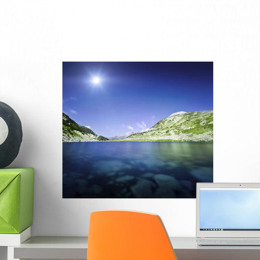 Okoto Lake Pirin Mountains Wall Decal