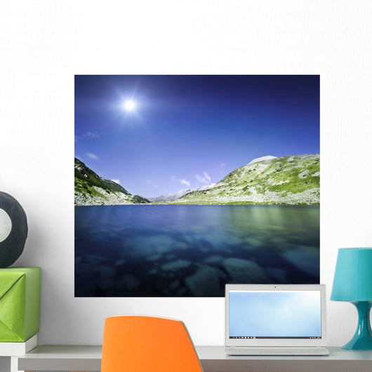 Okoto Lake Pirin Mountains Wall Decal