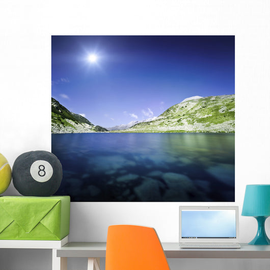 Okoto Lake Pirin Mountains Wall Decal