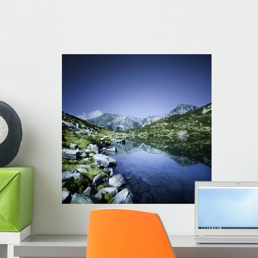 Ribno Banderishko Lake Pirin Wall Decal Design 3