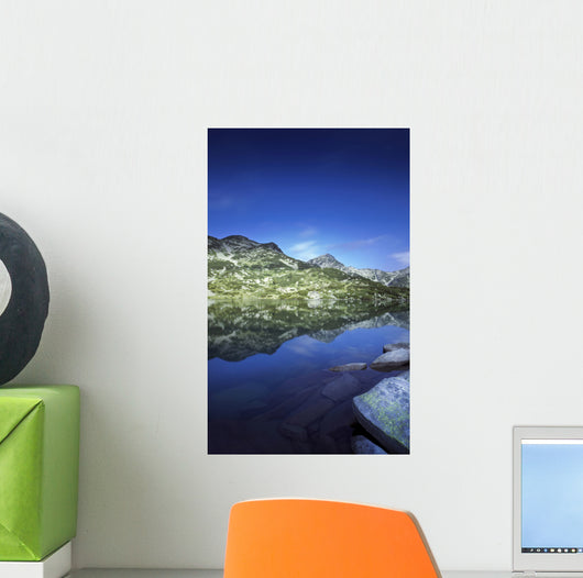 Ribno Banderishko Lake Pirin Wall Decal Design 2
