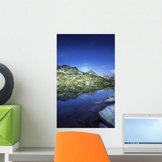 Ribno Banderishko Lake Pirin Wall Decal Design 2