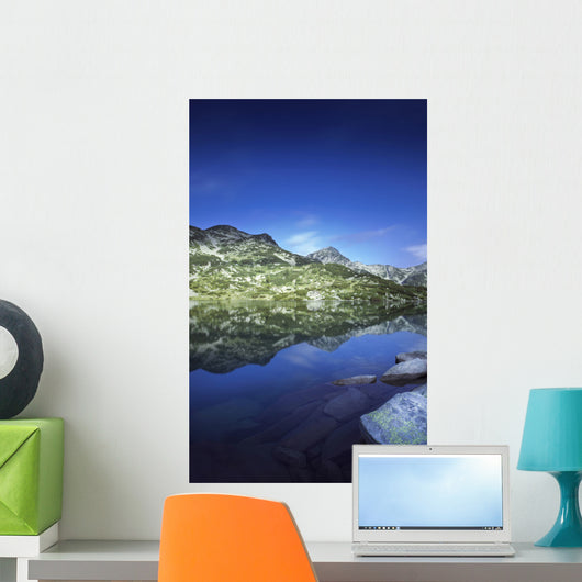 Ribno Banderishko Lake Pirin Wall Decal Design 2