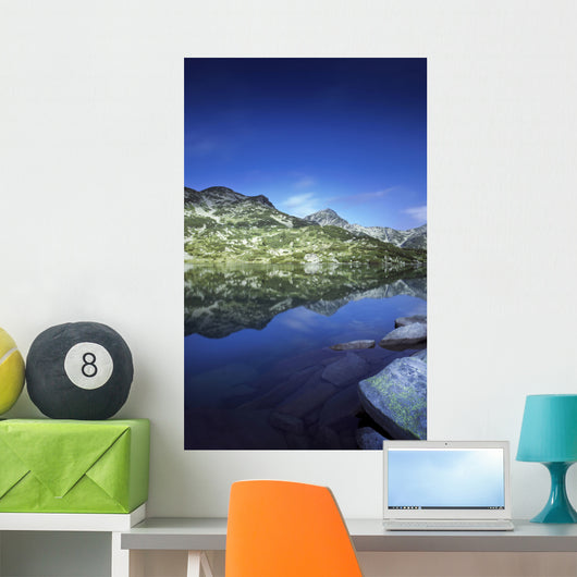 Ribno Banderishko Lake Pirin Wall Decal Design 2