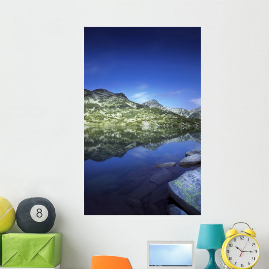 Ribno Banderishko Lake Pirin Wall Decal Design 2