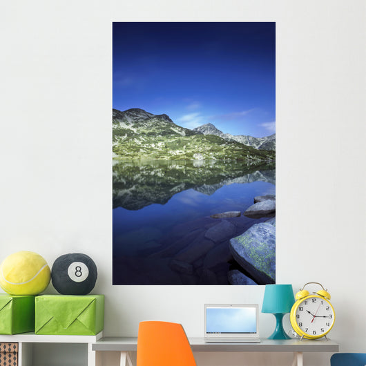 Ribno Banderishko Lake Pirin Wall Decal Design 2