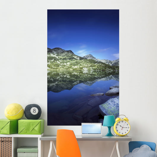 Ribno Banderishko Lake Pirin Wall Decal Design 2