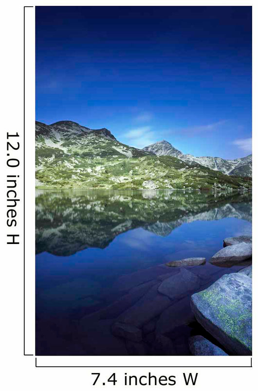 Ribno Banderishko Lake Pirin Wall Decal Design 2