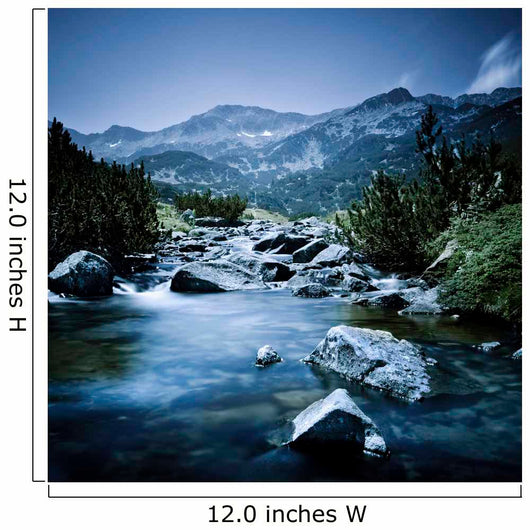 Small River Flowing through Wall Decal Design 3