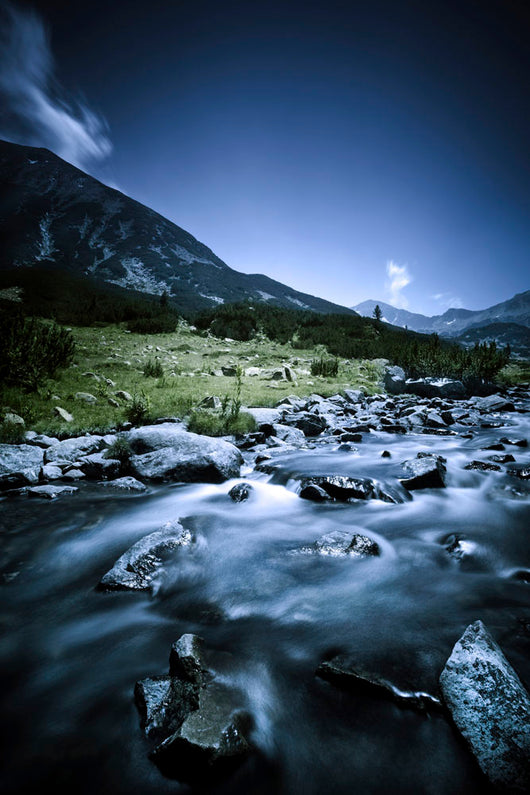 Small River Flowing through Wall Decal Design 2