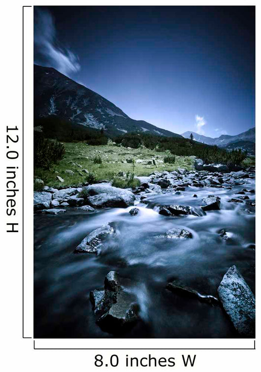 Small River Flowing through Wall Decal Design 2