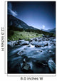 Small River Flowing through Wall Decal Design 2