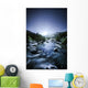 Small River Flowing through Wall Decal Design 1