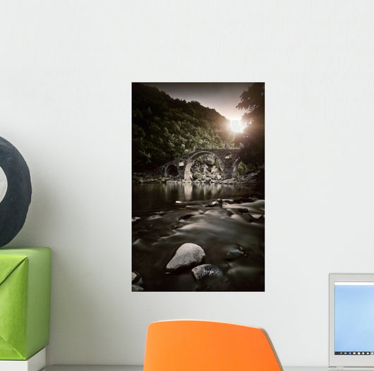 Dyavolski Most Arch Bridge Wall Decal