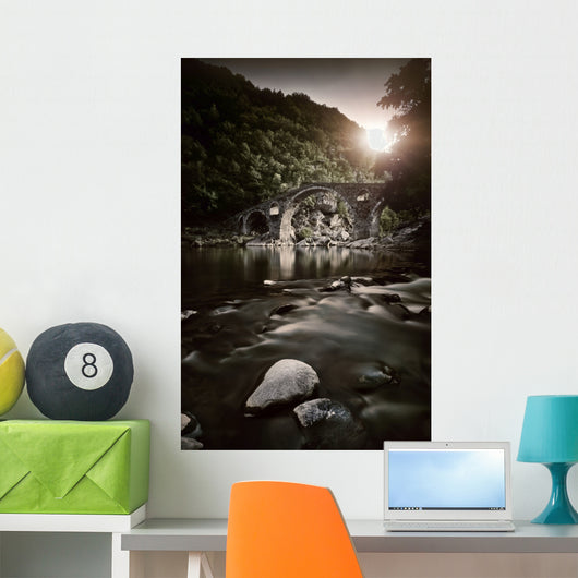 Dyavolski Most Arch Bridge Wall Decal