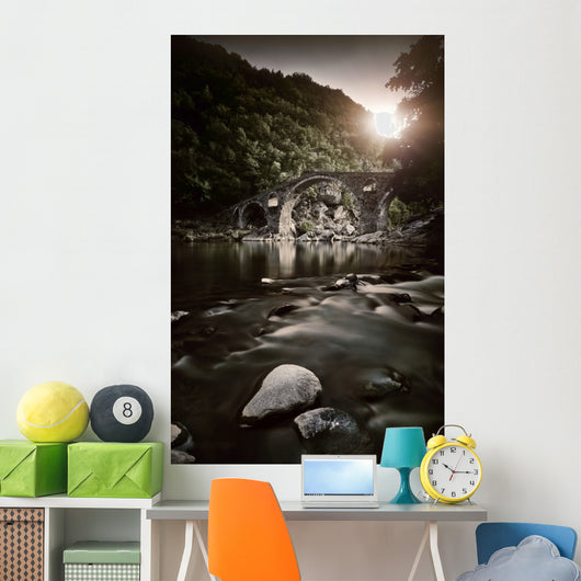 Dyavolski Most Arch Bridge Wall Decal