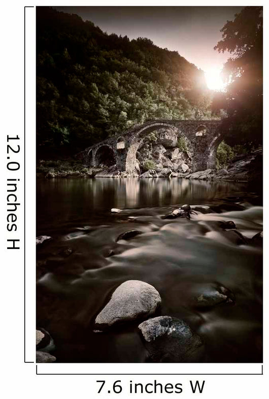 Dyavolski Most Arch Bridge Wall Decal