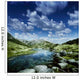 Small Stream Mountains Pirin Wall Decal