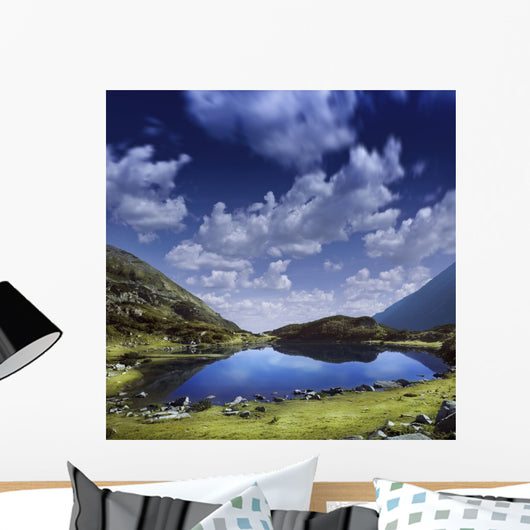 Blue Lake Pirin Mountains Wall Decal