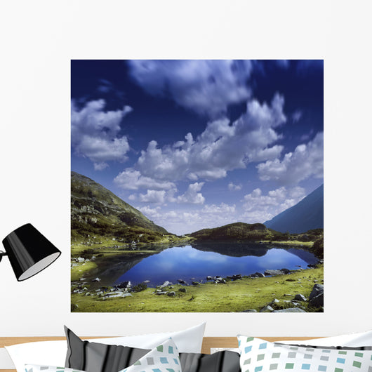 Blue Lake Pirin Mountains Wall Decal