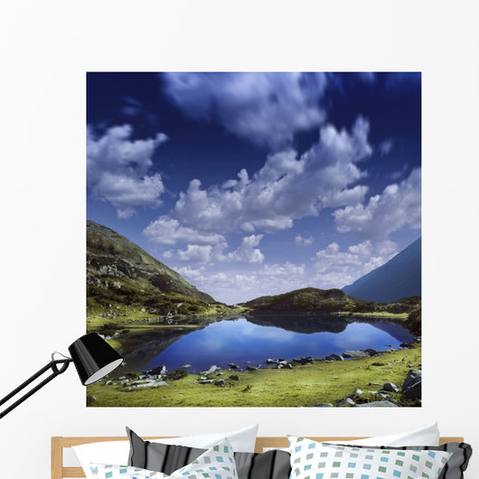 Blue Lake Pirin Mountains Wall Decal
