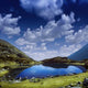 Blue Lake Pirin Mountains Wall Decal