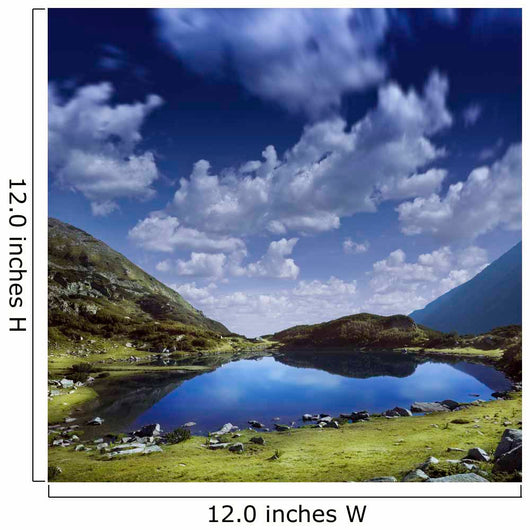 Blue Lake Pirin Mountains Wall Decal