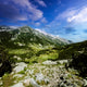 Green Valley through Pirin Wall Decal
