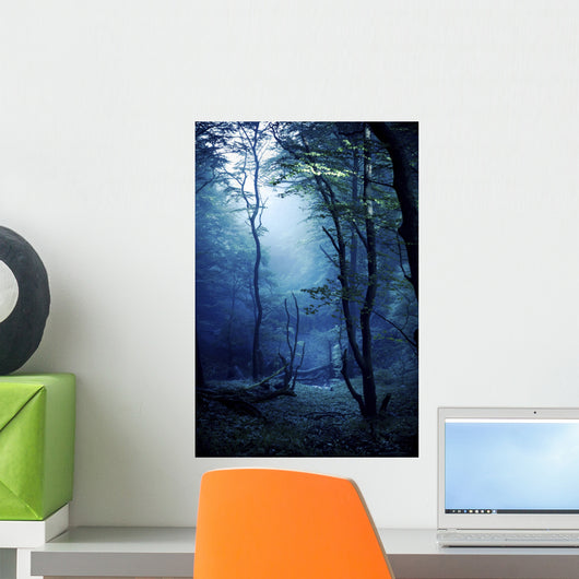 Misty Dark Forest Liselund Wall Decal